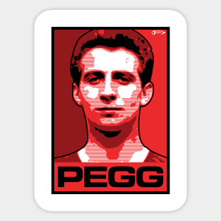 Pegg - MUFC Sticker